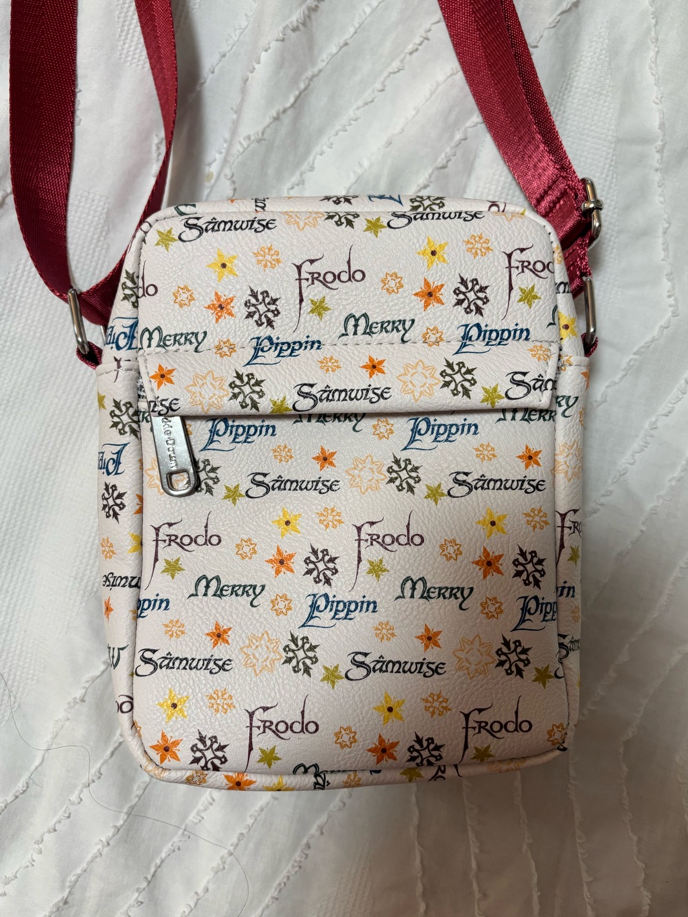 Lord Of The Rings Official Merch Hobbit CrossBody Bag